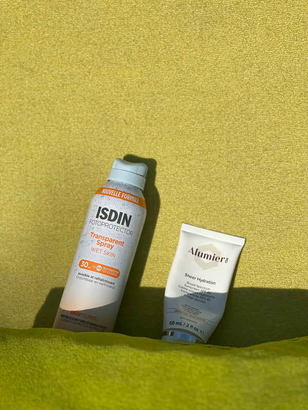 About sunscreens in skin care
